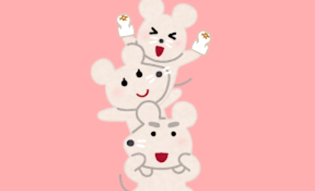 ネズミが1匹いたら10匹以上潜んでいる可能性あり